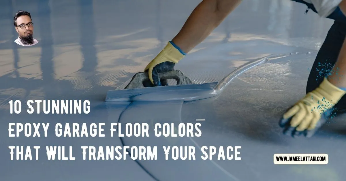 epoxy garage floor colors