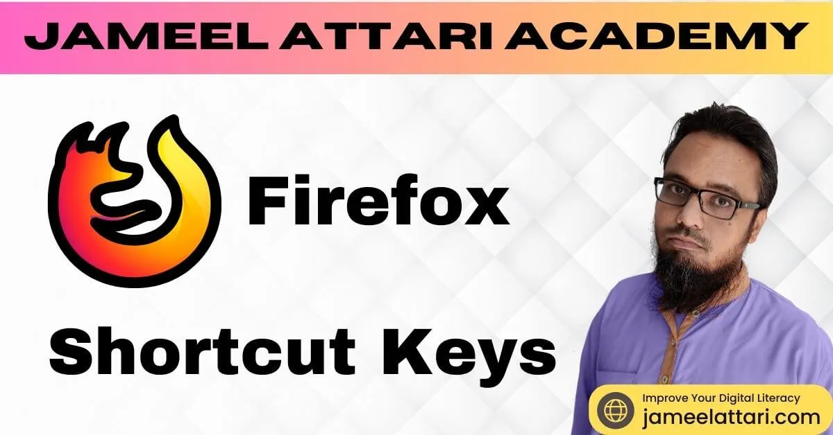 Firefox shortcut keys