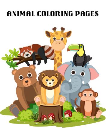 Animals Coloring Page Home