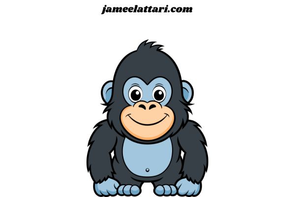 Gorilla coloring Pages