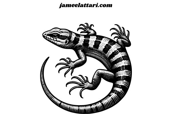 lizard coloring Pages