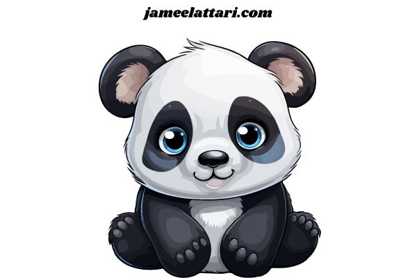 panda coloring Pages