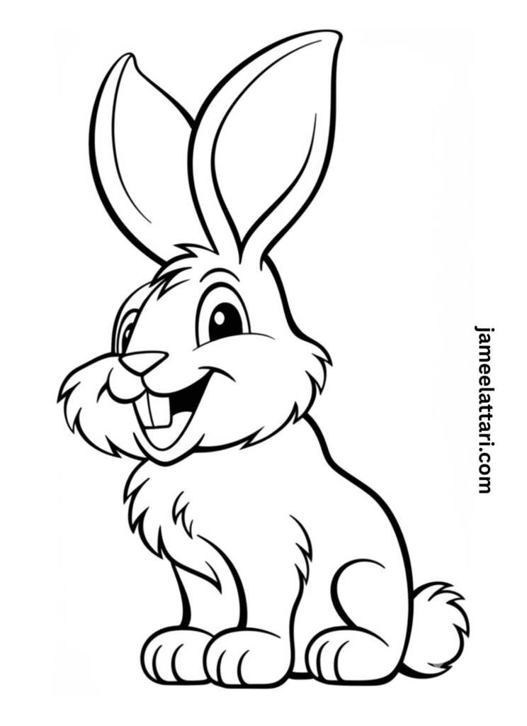 Bunny coloring pages Bunny coloring pages